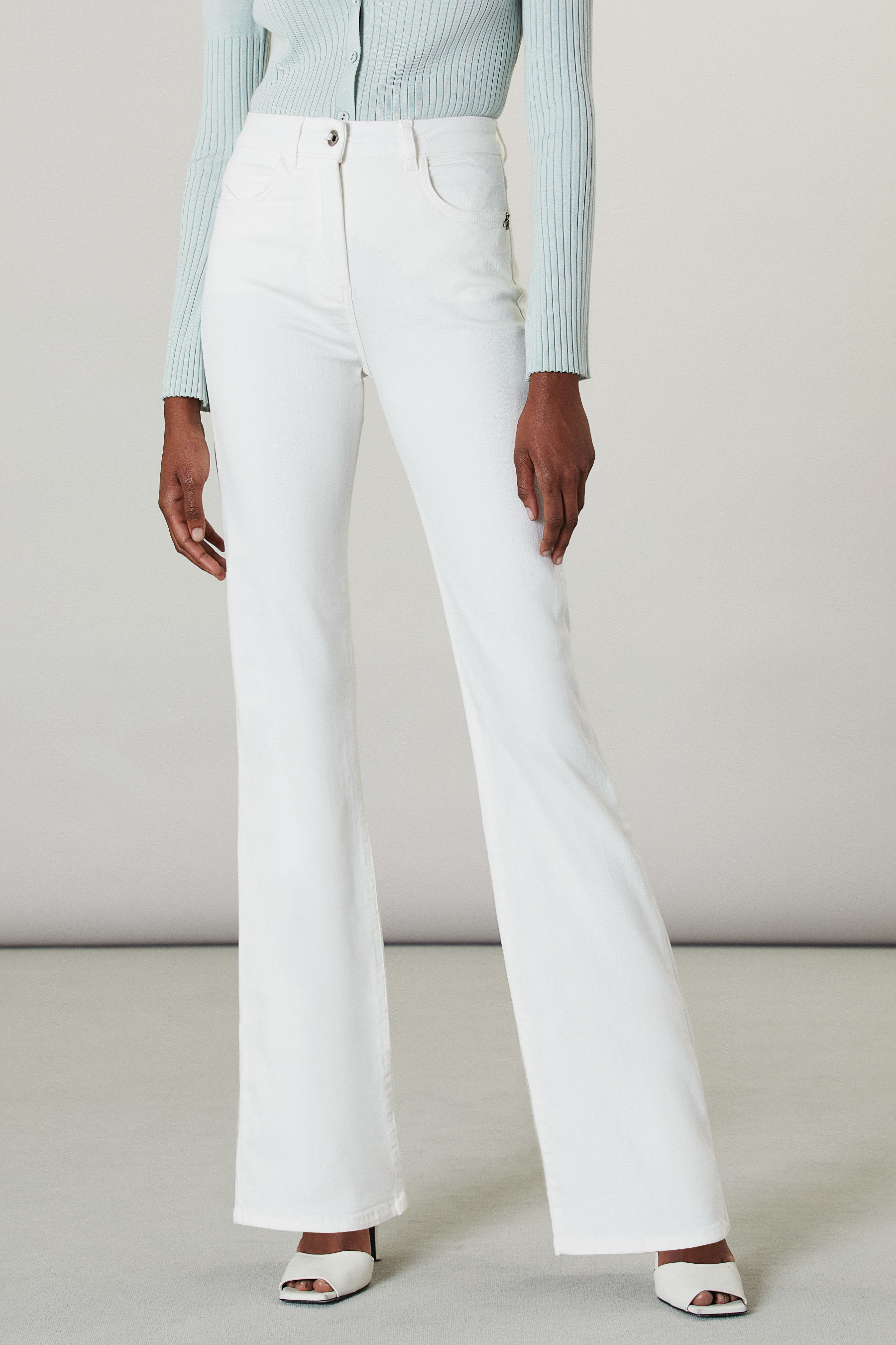 Fly embroidery jeggings | Patrizia Pepe