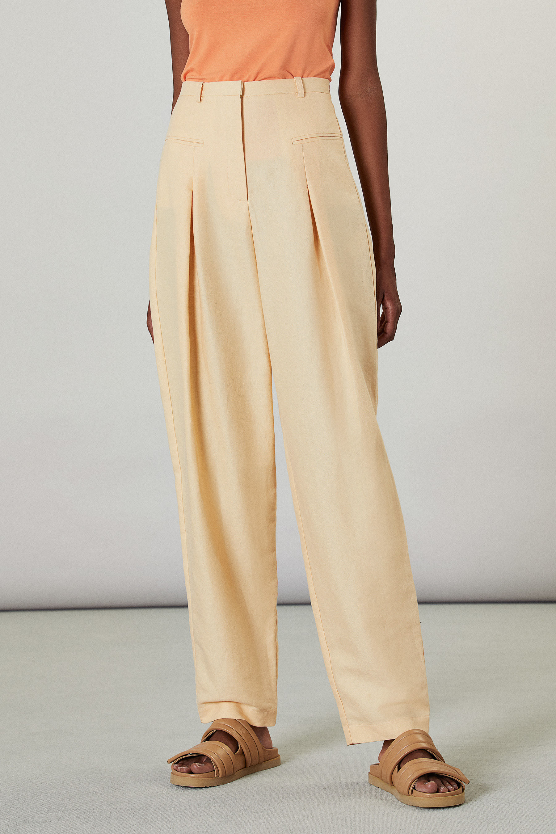 Yellow Balloon pants | Patrizia Pepe