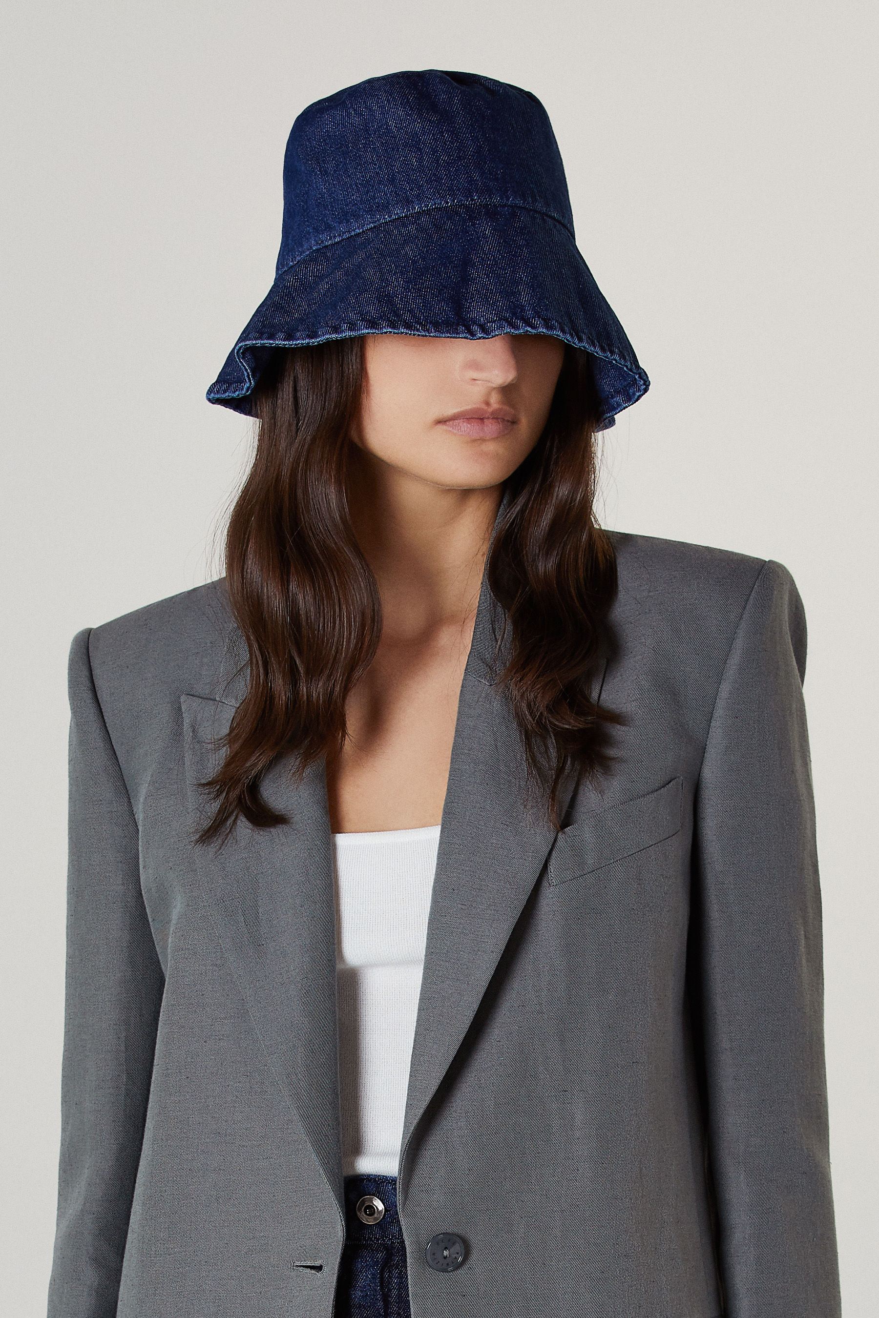 Denim bucket hat | Patrizia Pepe