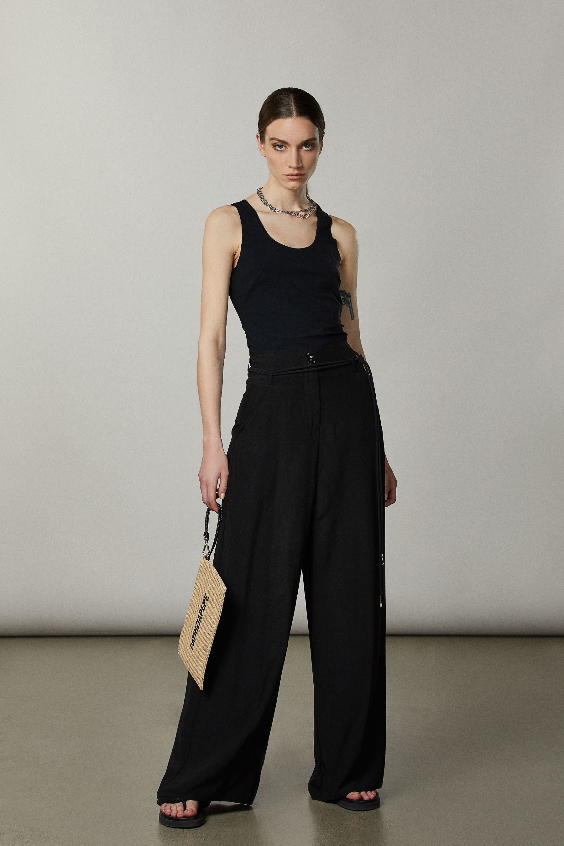 Pantaloni palazzo in viscosa | Patrizia Pepe