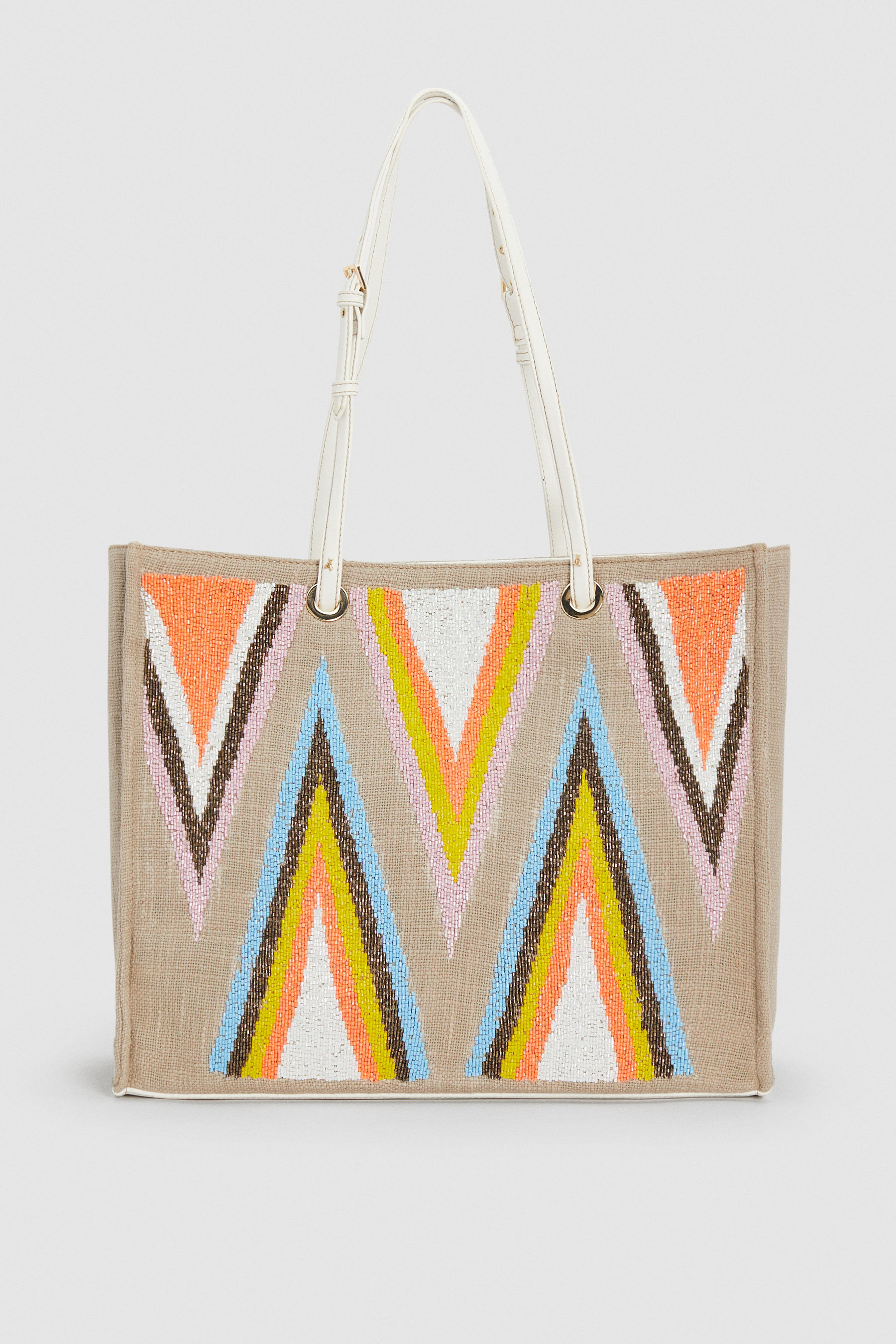 Borsa tote shopping in canvas