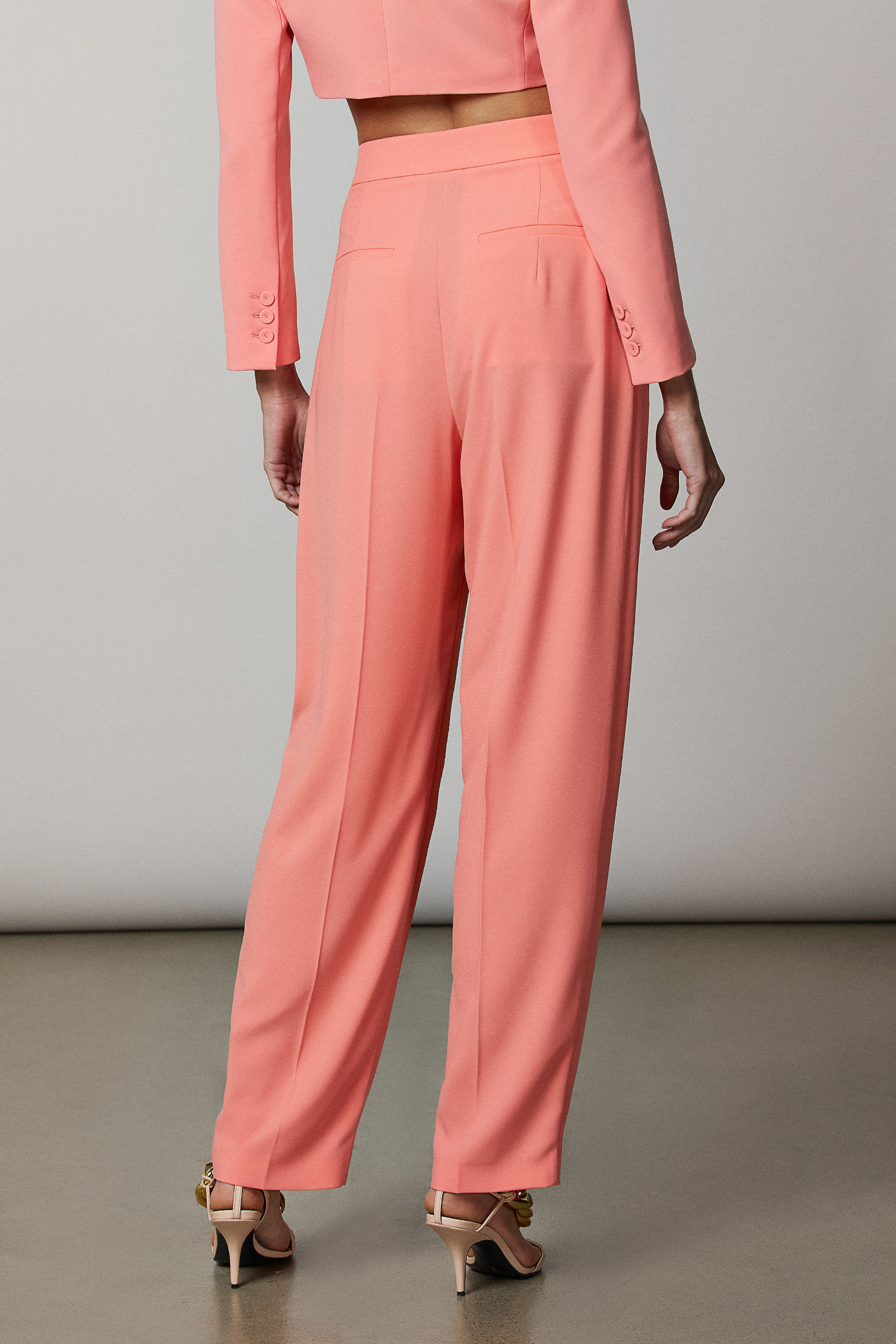 Long pleated pants | Patrizia Pepe