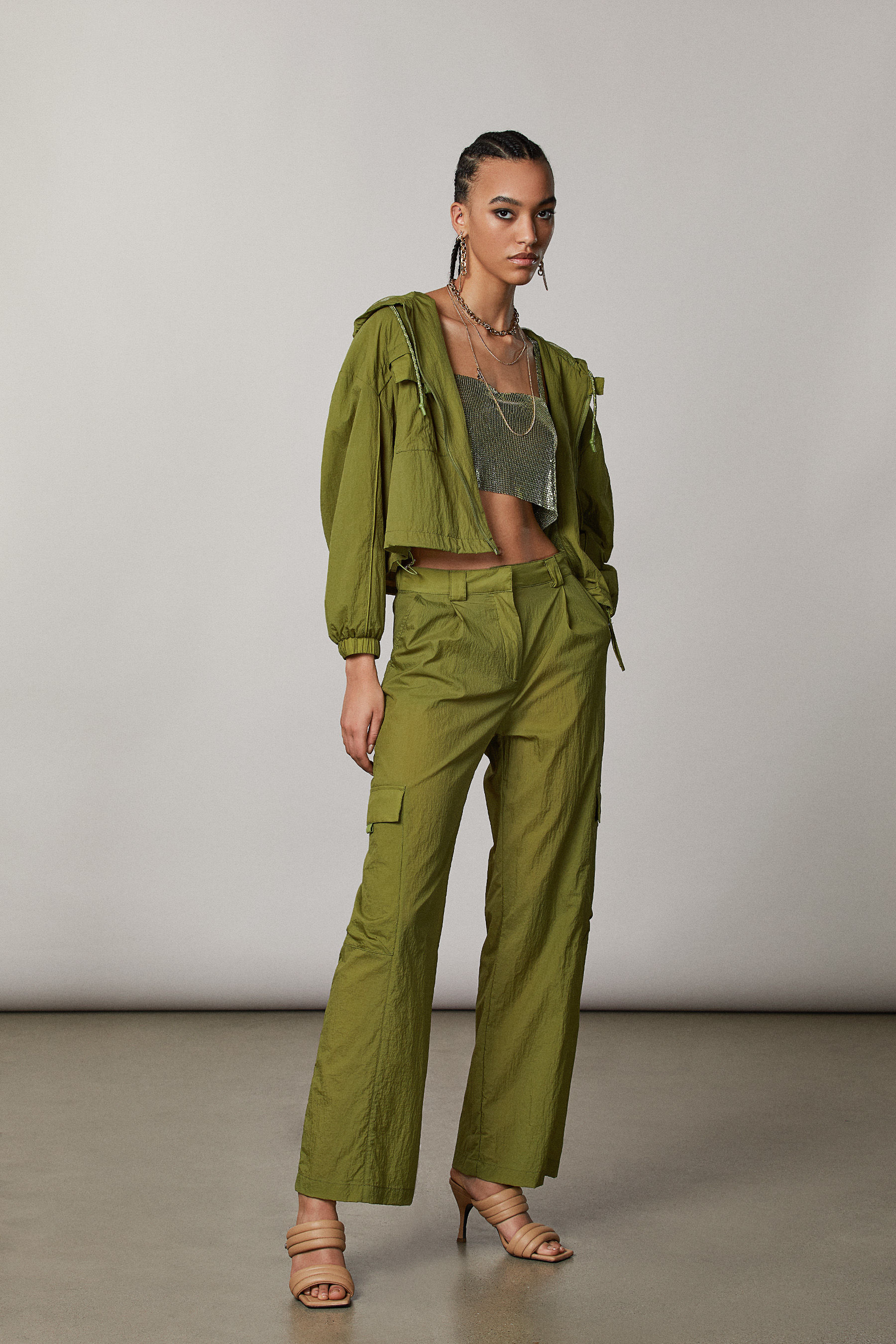 Pantaloni cargo morbidi