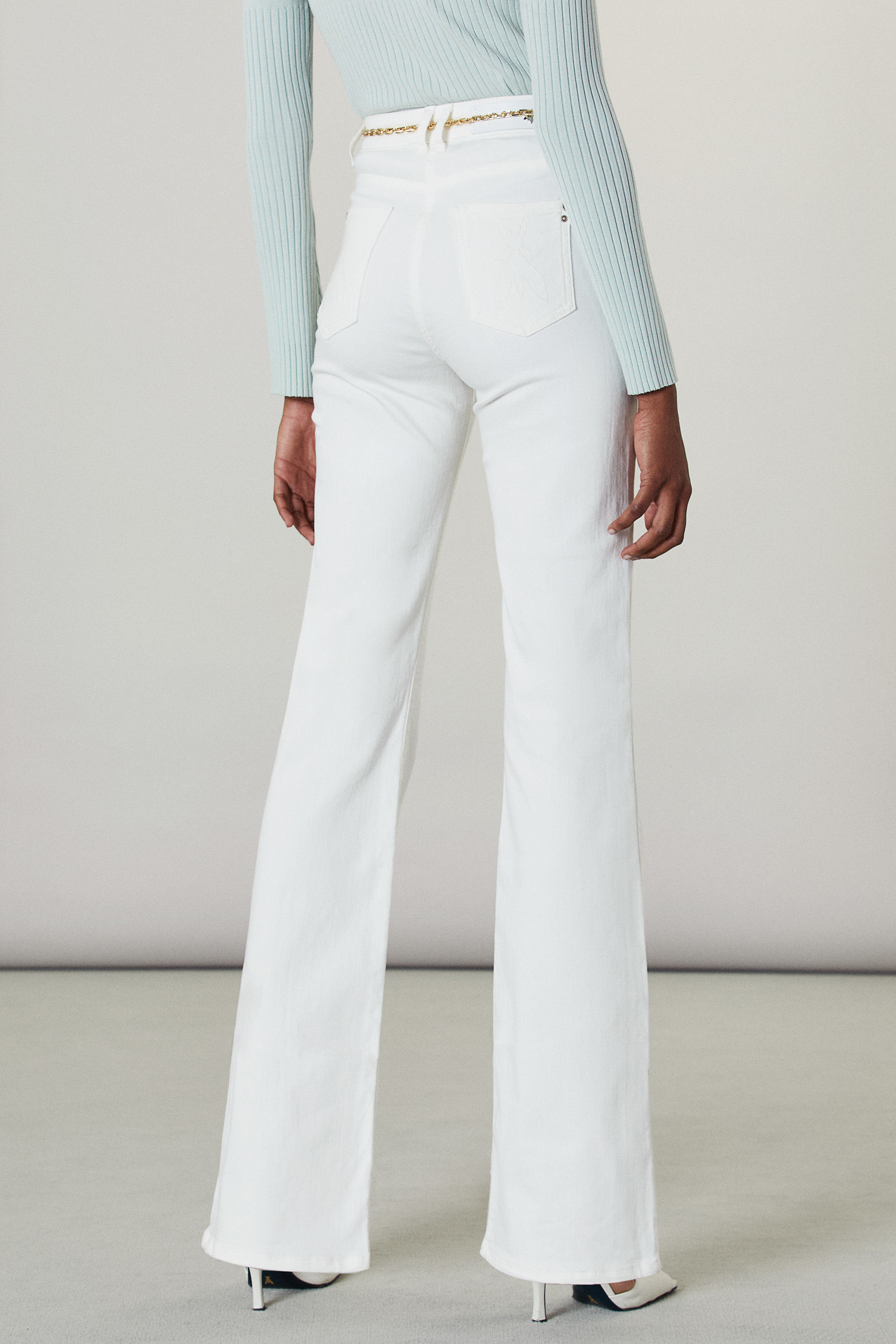 Fly embroidery jeggings | Patrizia Pepe