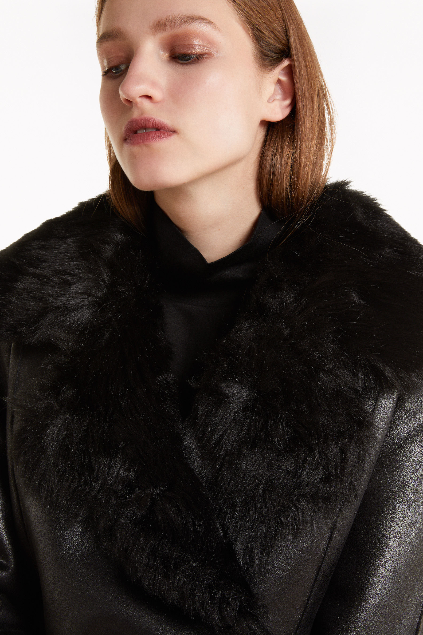 scanlan theodore shearling jacket