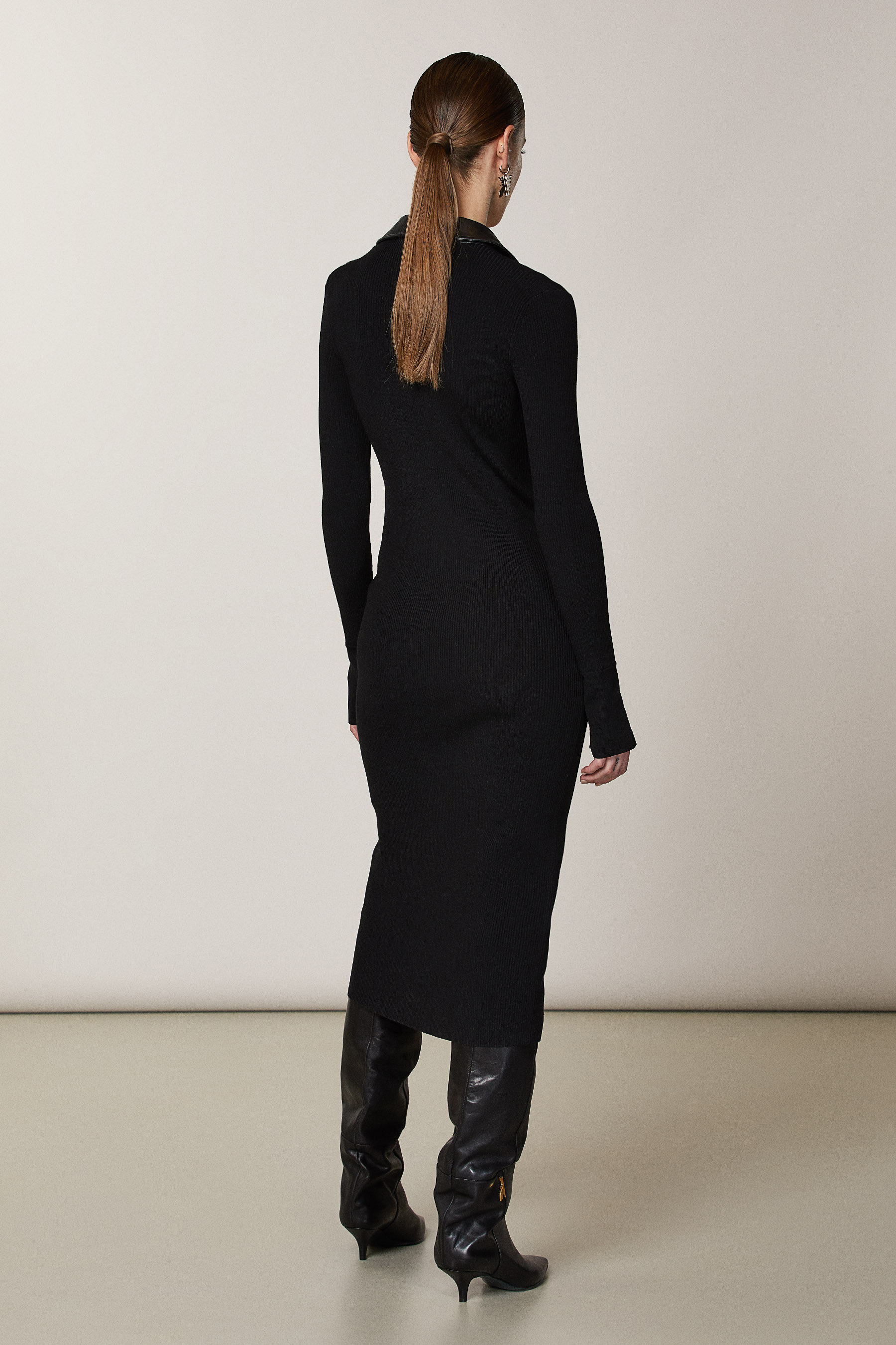 Shirt dress-look cardigan | Patrizia Pepe