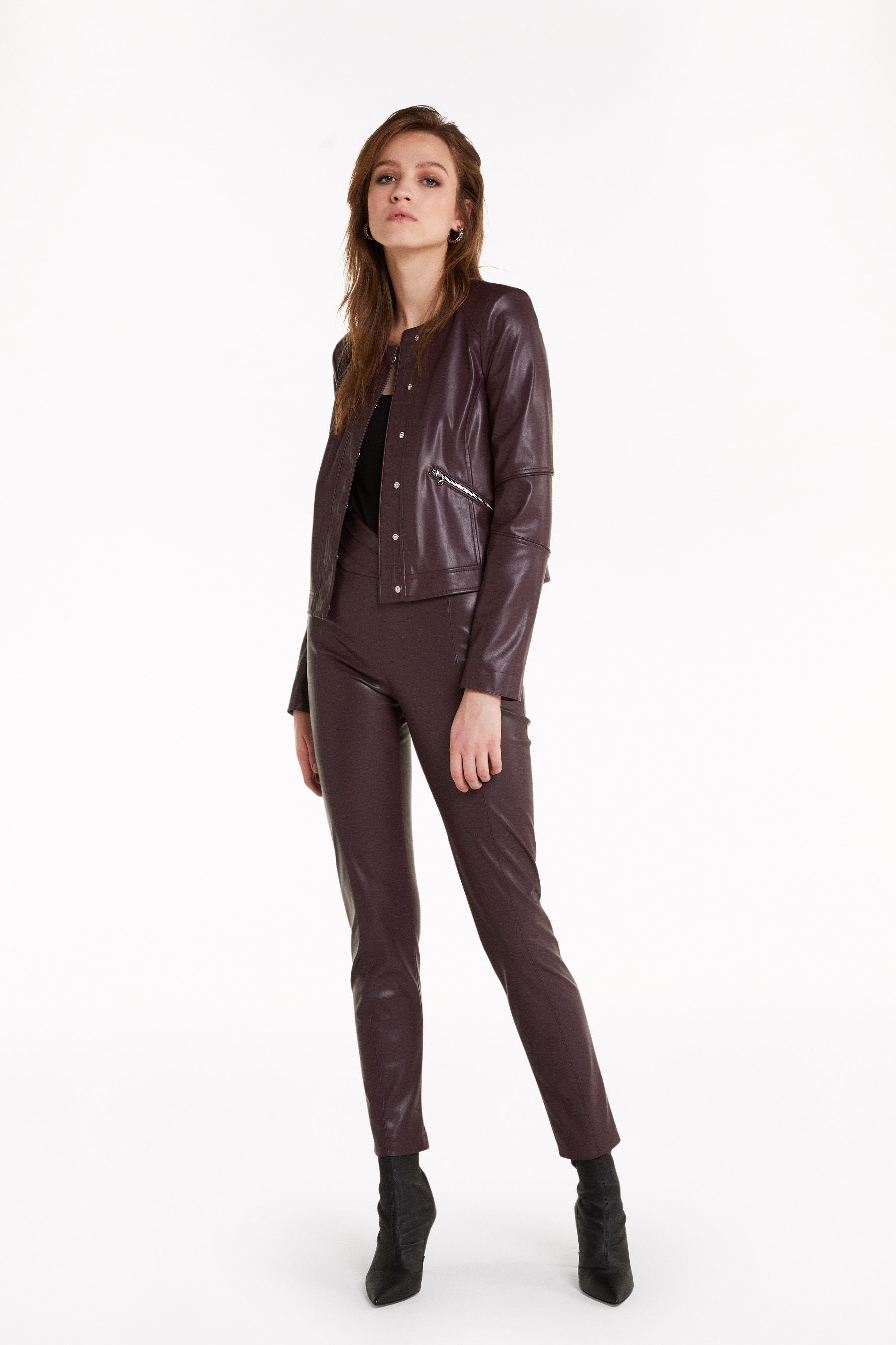 how to stretch a faux leather jacket