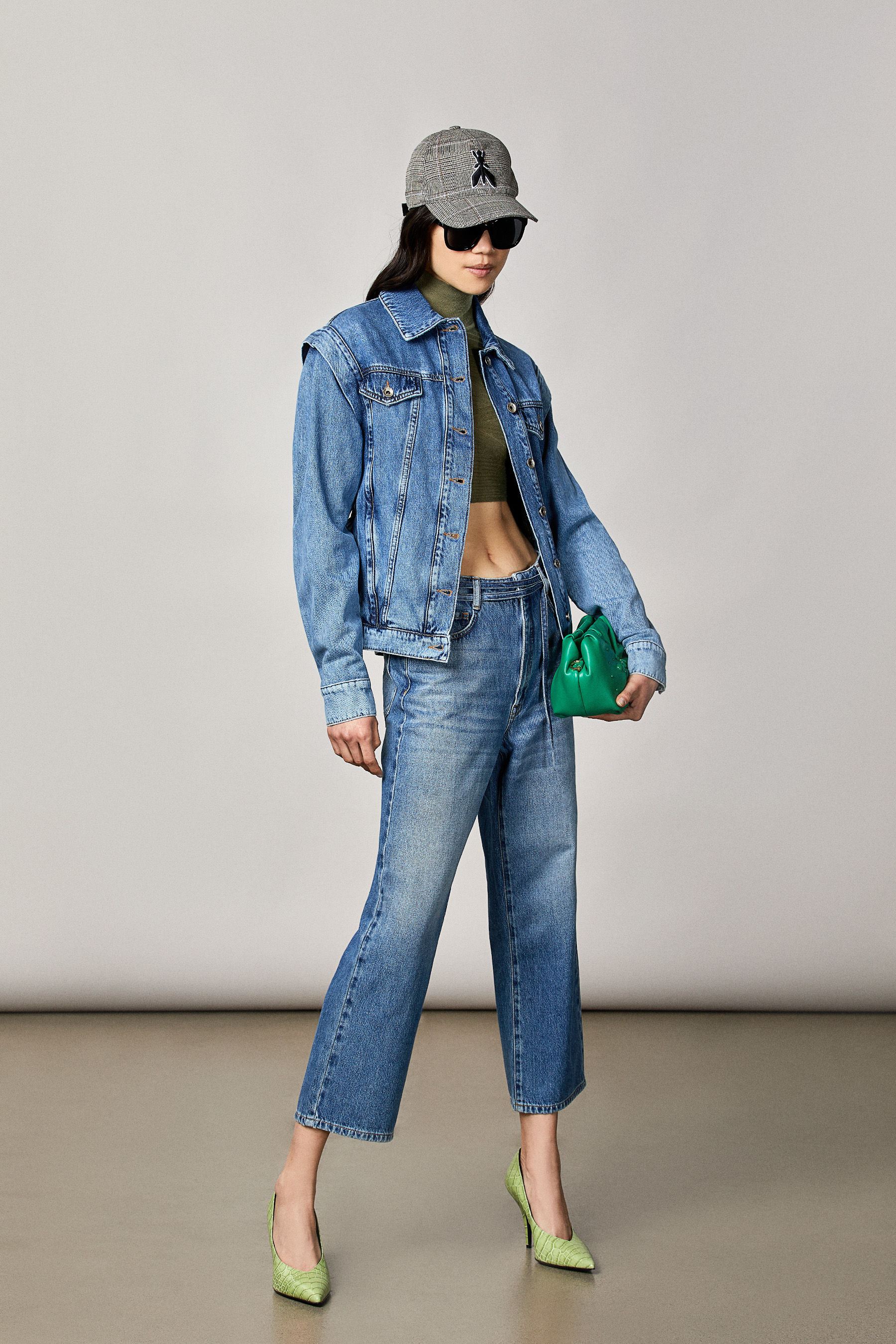 Giubbotto Jeans Denim con cintura | Patrizia Pepe