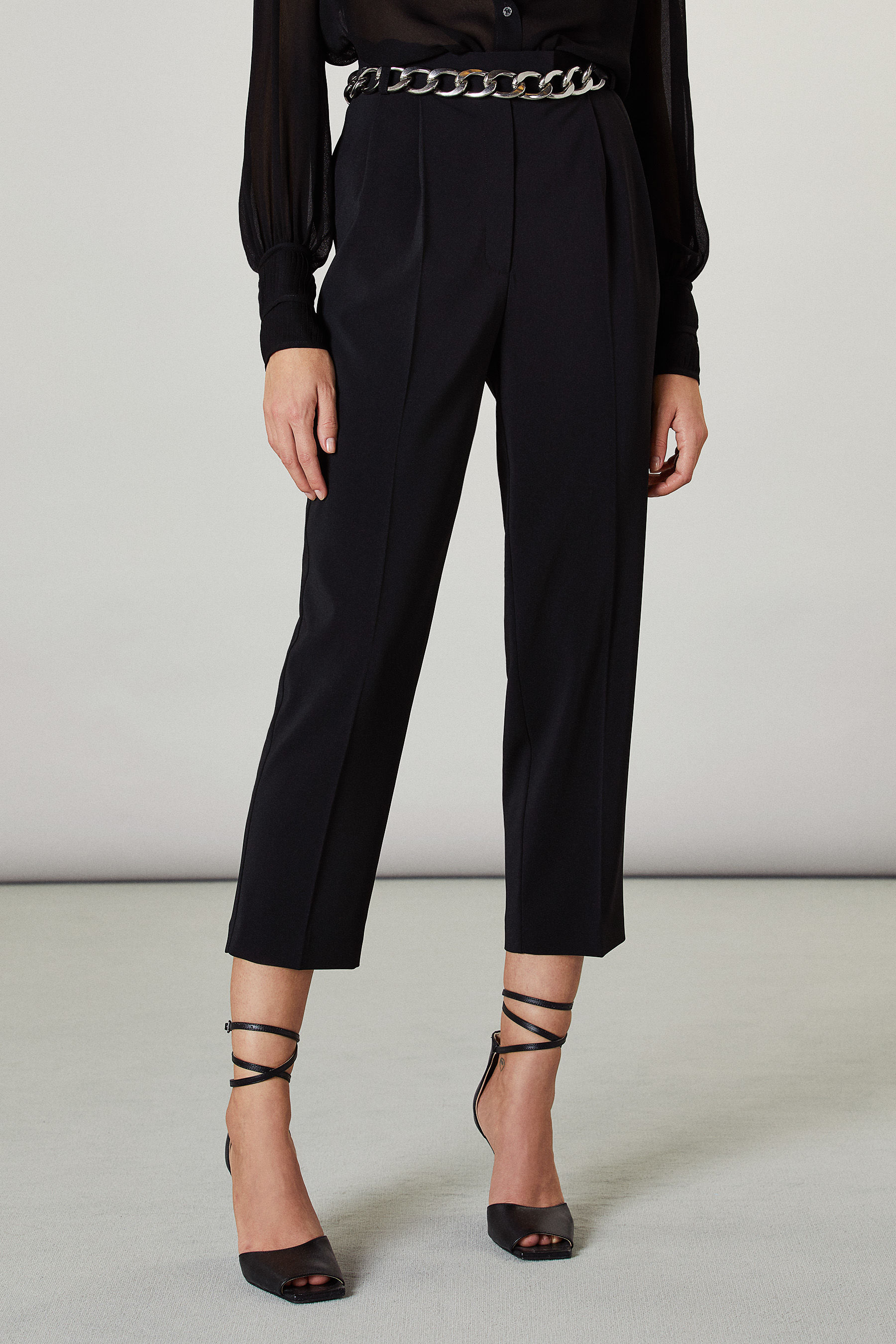 ESSENTIAL cigarette pants | Patrizia Pepe
