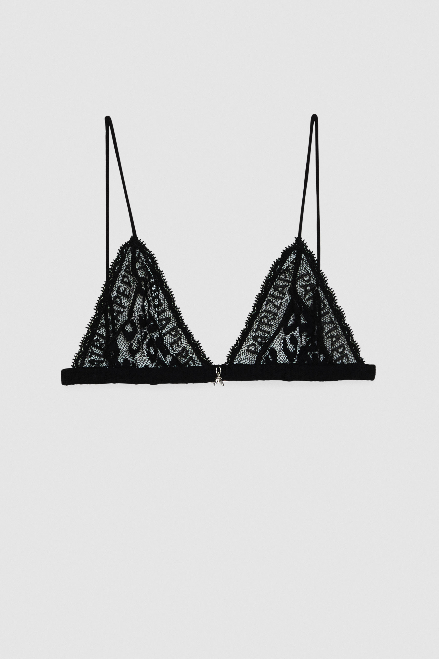 Reggiseno in pizzo a triangolo