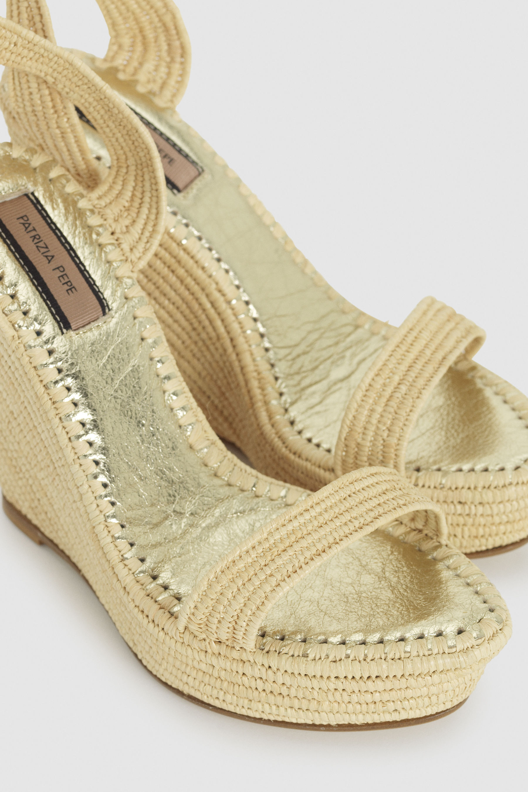 raffia wedges uk
